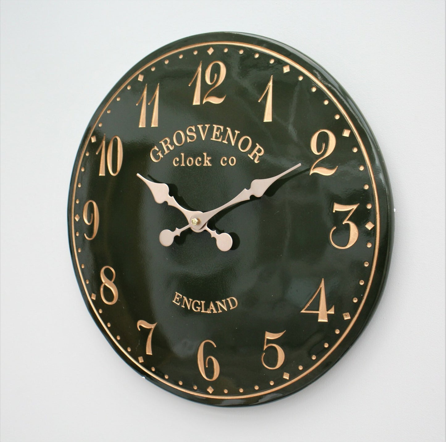 Outdoor Indoor Garden Wall Clock Station Hand Painted Church Clock Home Decor